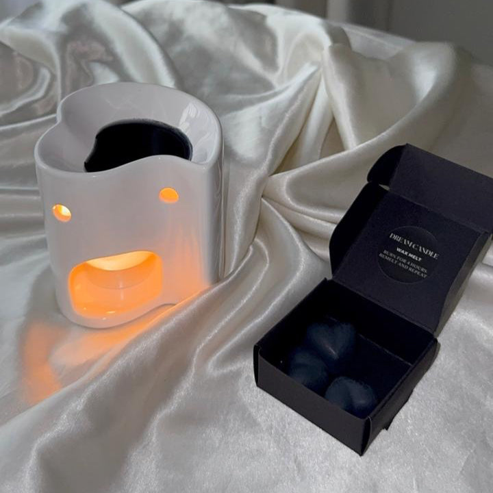 Burner set Midnight Leather & Rose and Oud