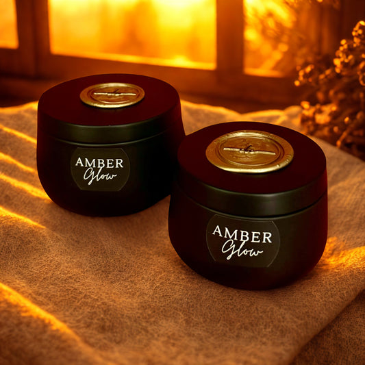 Amber Glow Candle