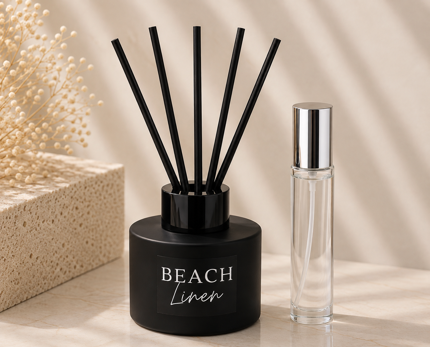 Beach Linen Reed Diffuser & Home Fragrance Mist
