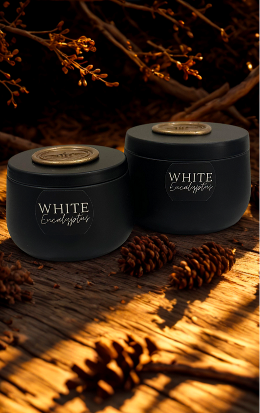 White Eucalyptus Candle
