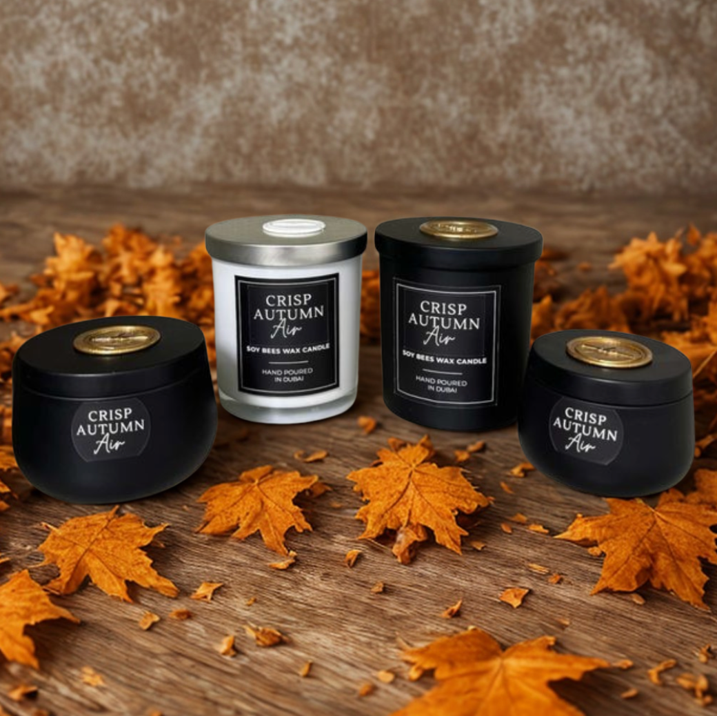Crisp Autumn Air Candle (my version of Sweater Weather)