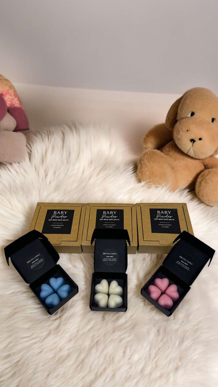 بودرة الأطفال المذابة بالشمع