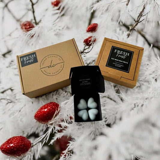 شمع فروست الطازج المذاب