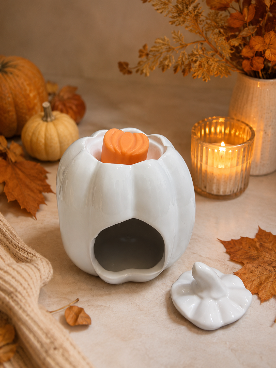 Pumpkin Shaped Wax Melt Burner
