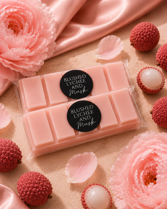 Blushed Lychee and Musk - Wax Melt Bar