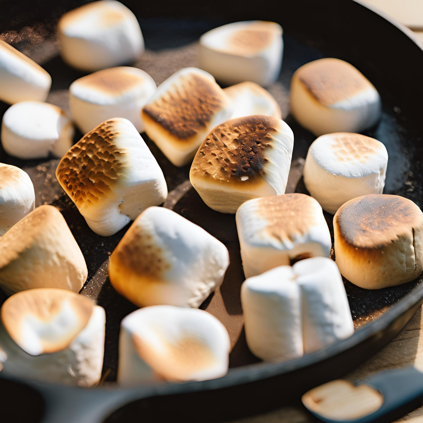 Campfire Marshmallow Candle