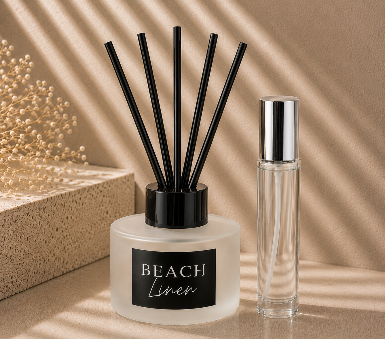 Beach Linen Reed Diffuser & Home Fragrance Mist