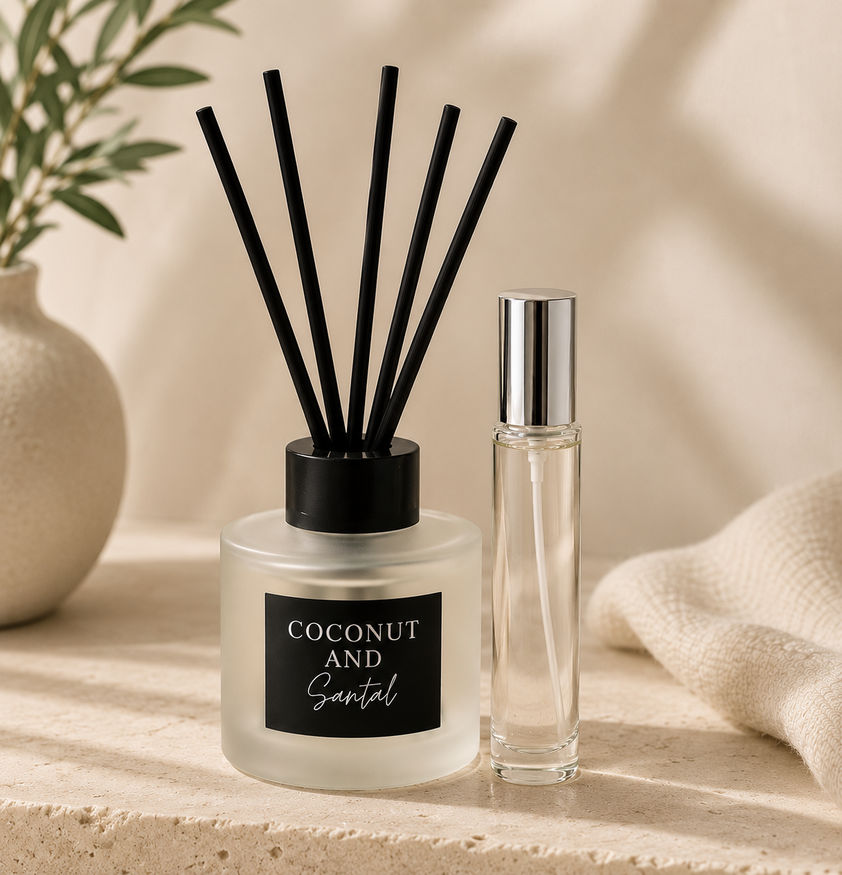 Coconut and Santal & Home Fragrance Mist