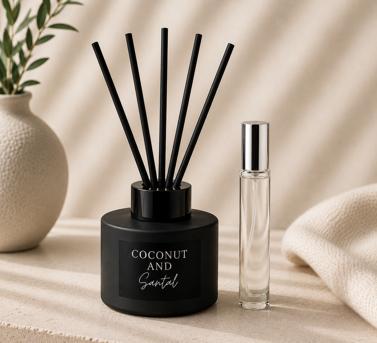 Coconut and Santal & Home Fragrance Mist