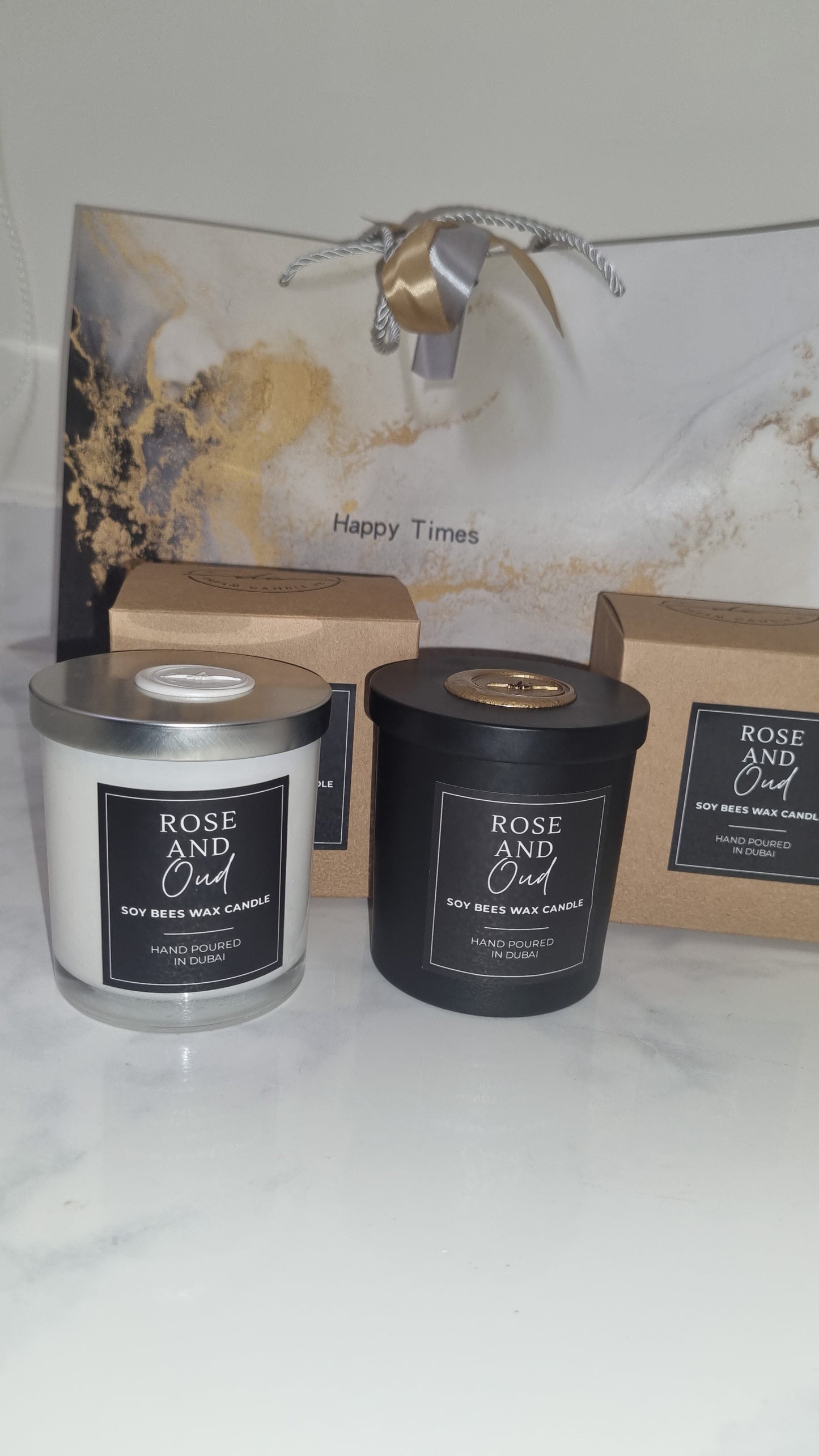 Rose and Oud Candle