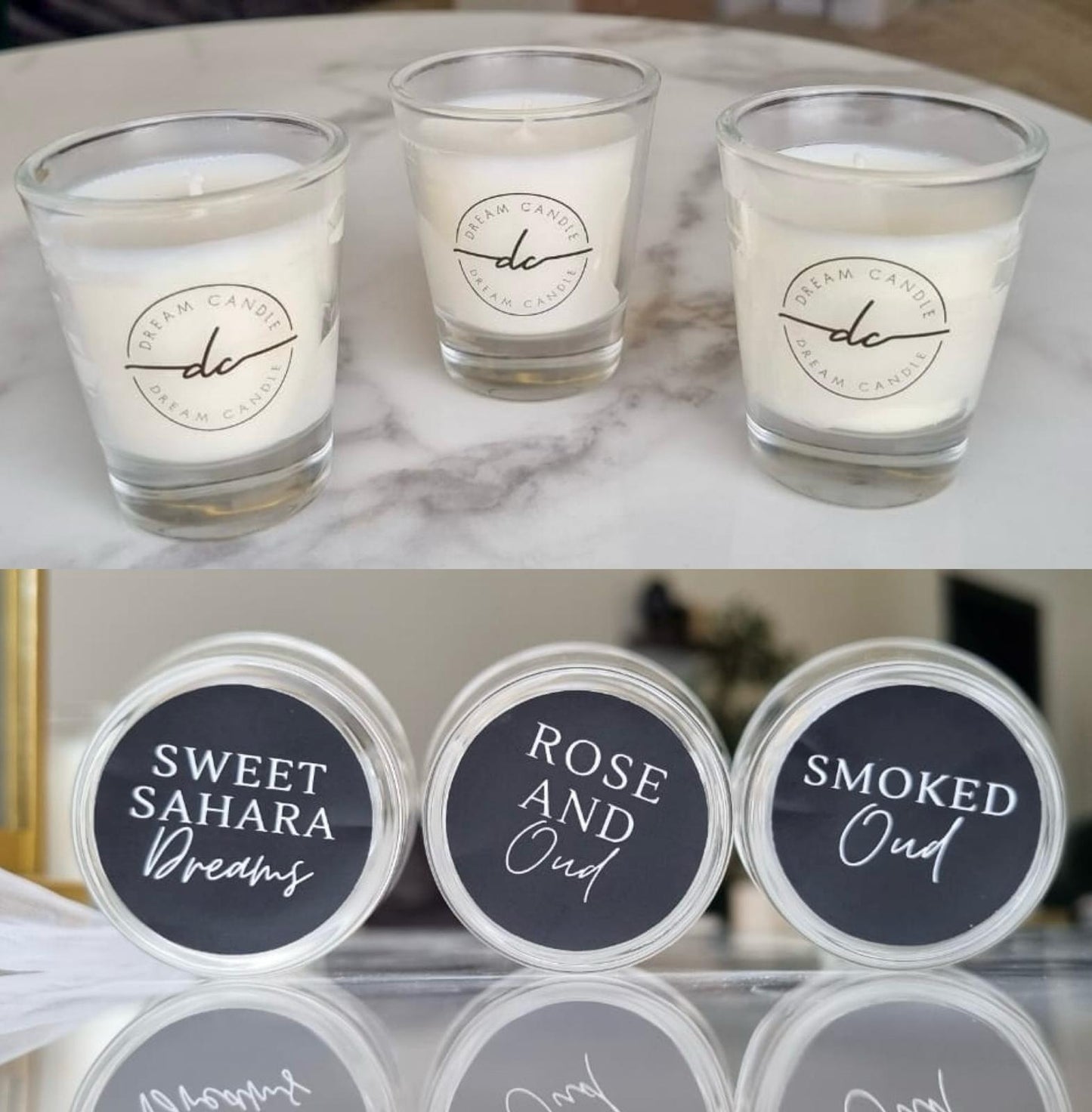 Mini Glass Candle
