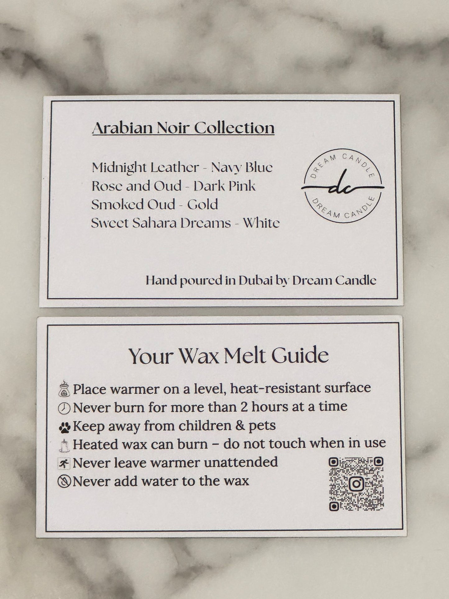 Arabian Noir Wax Melts