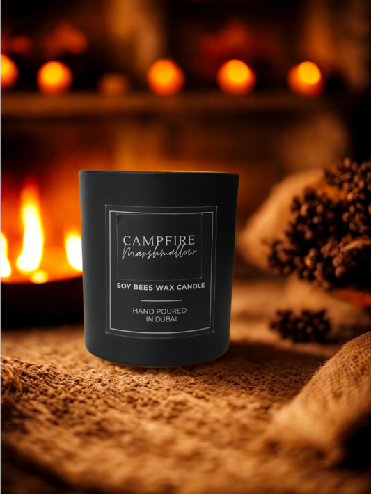 Campfire Marshmallow Candle