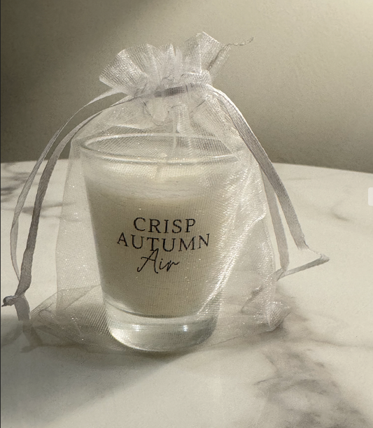 Crisp Autumn Air - Mini Glass Candle