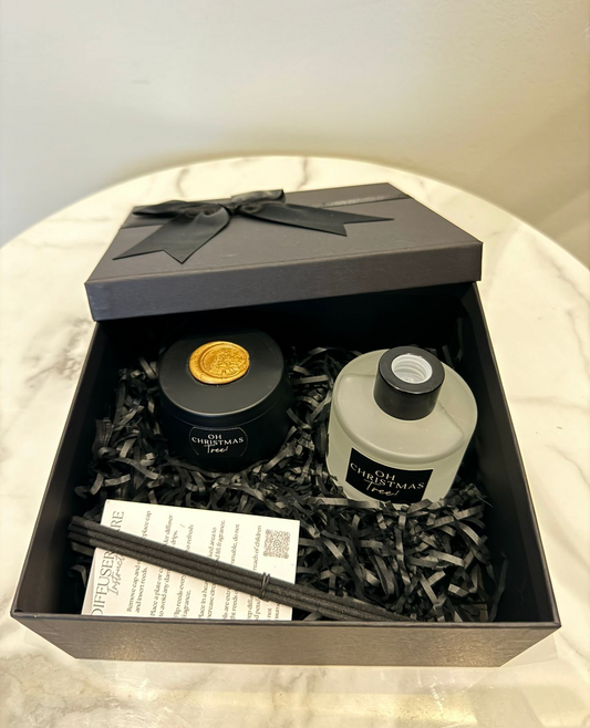 Diffuser & Candle gift set box (4oz candle)