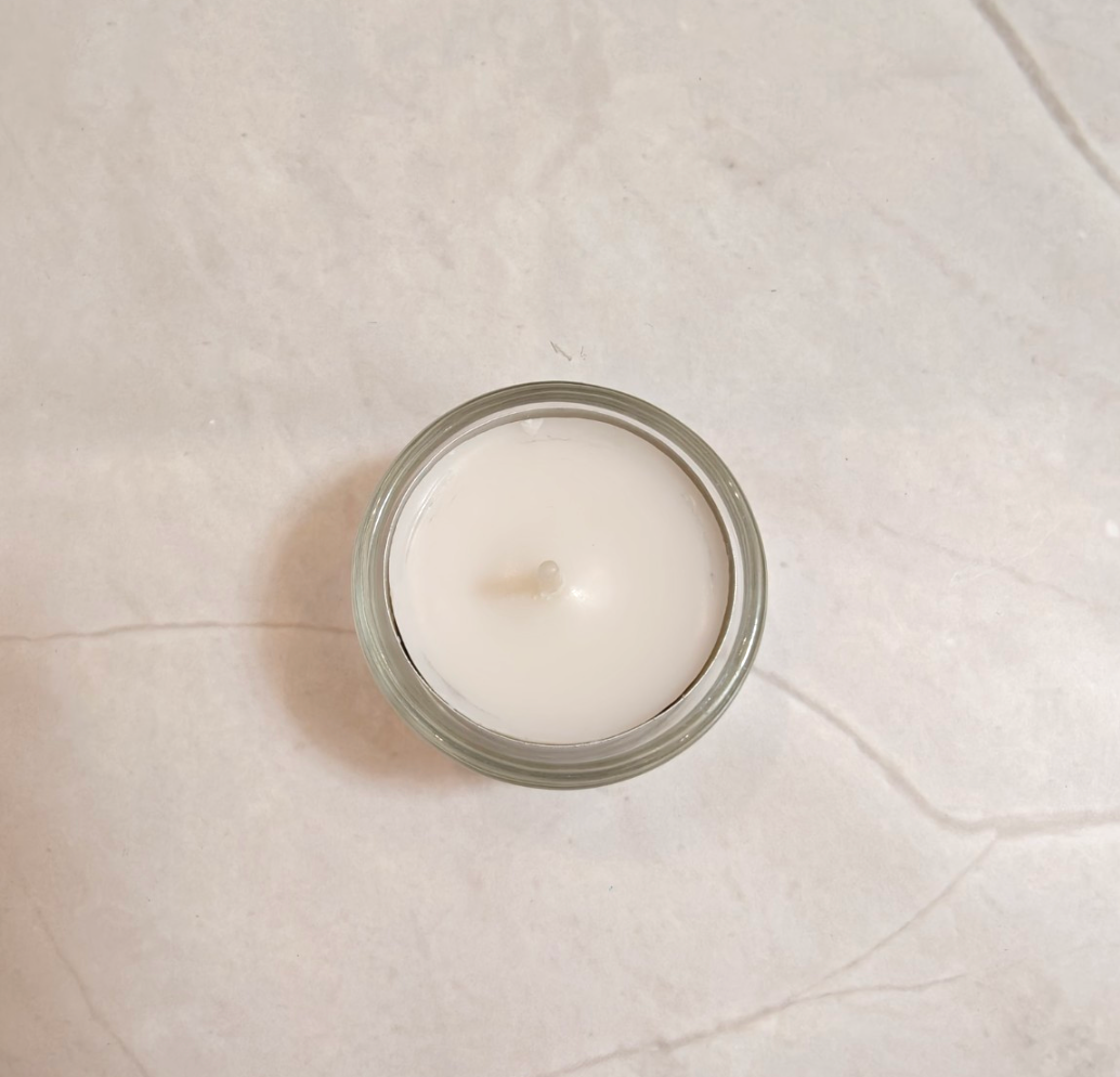 Clear Glass Tealight Holders - Set of 5