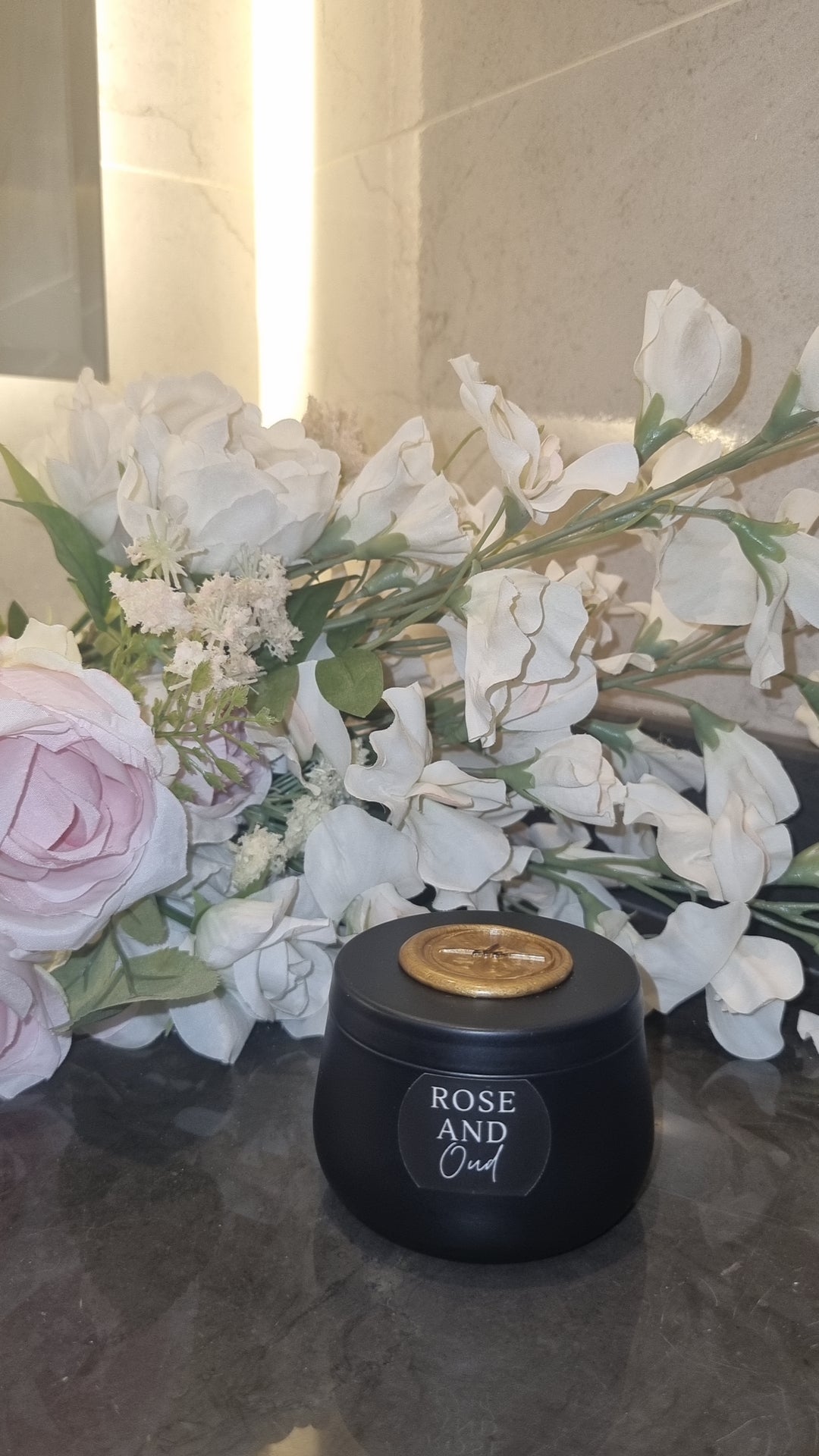 Rose and Oud Candle