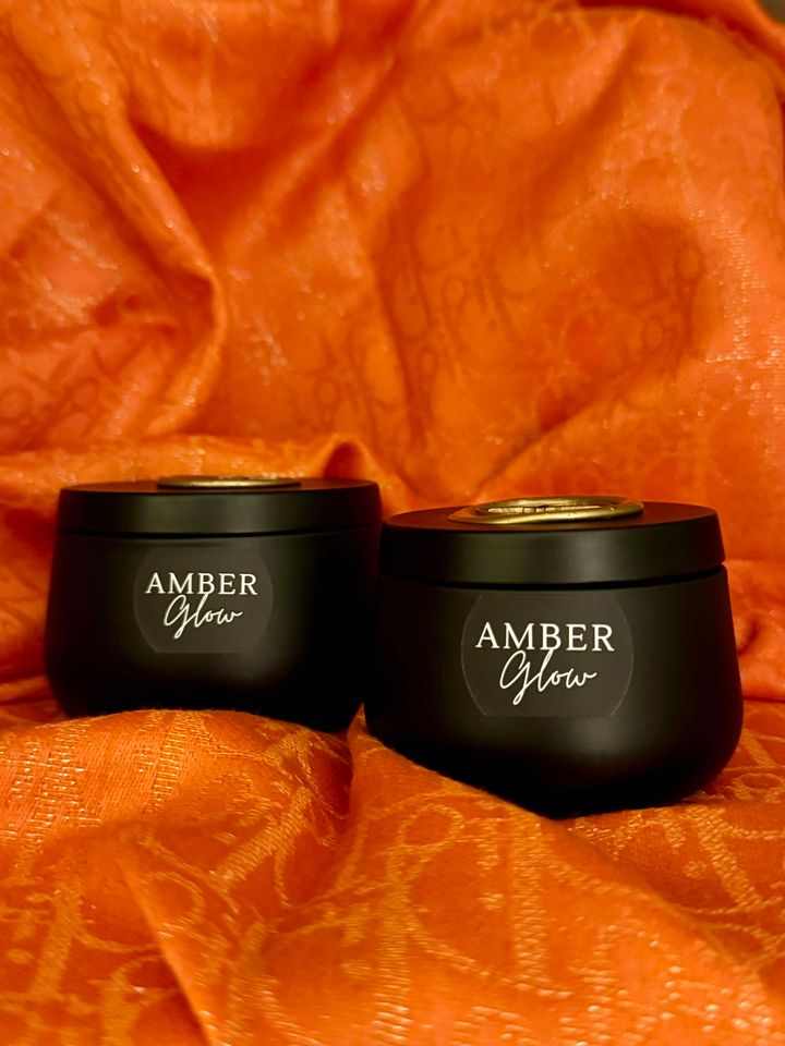 Amber Glow Candle