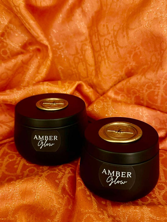 Amber Glow Candle