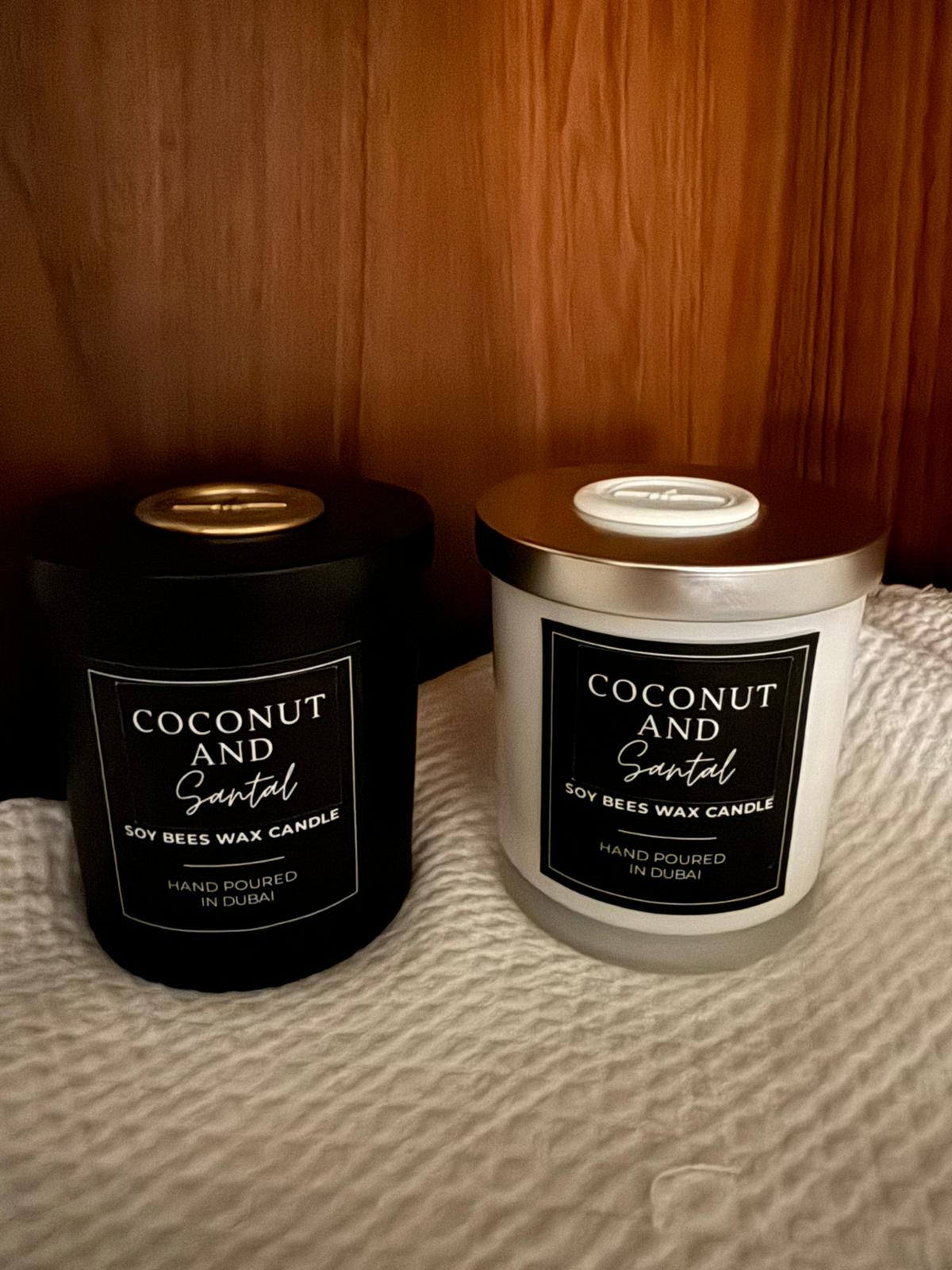 Coconut and Santal Candle