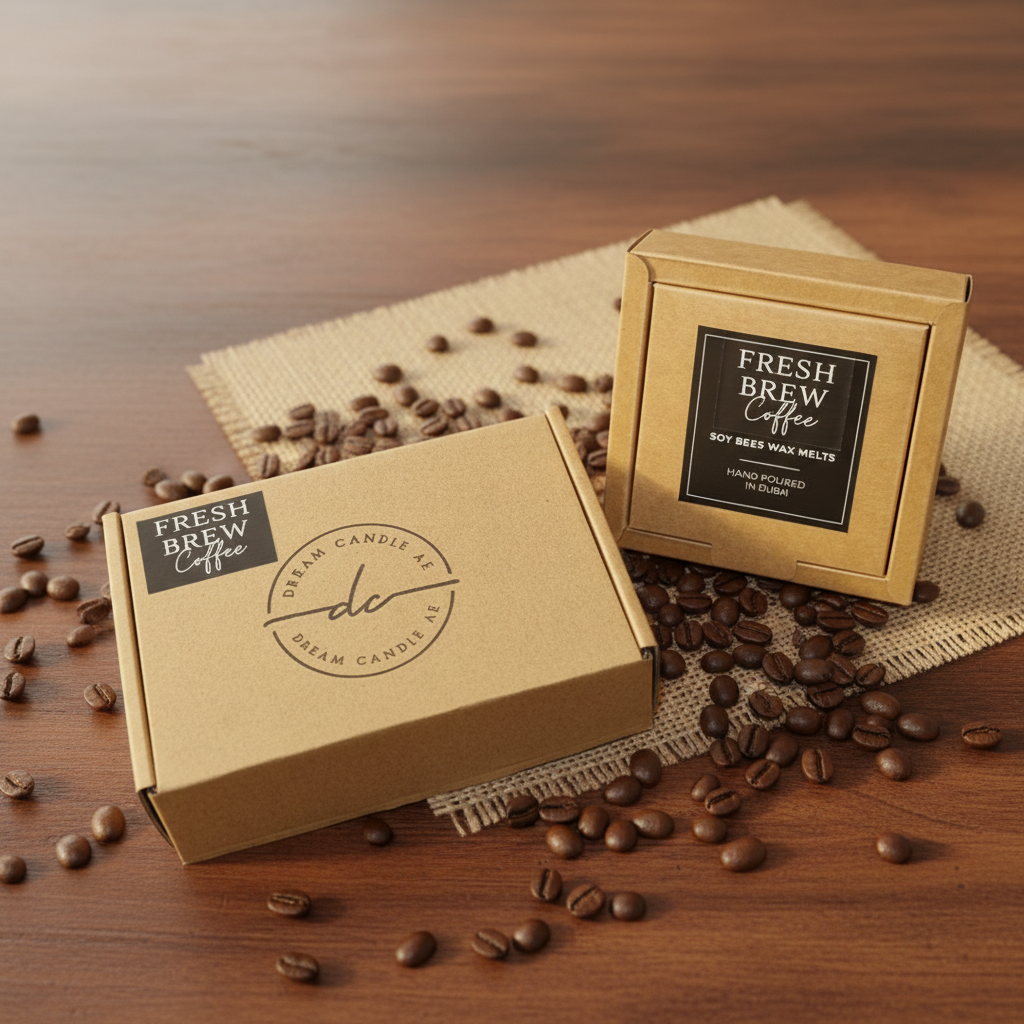 Fresh Brew Coffee kraft boxes