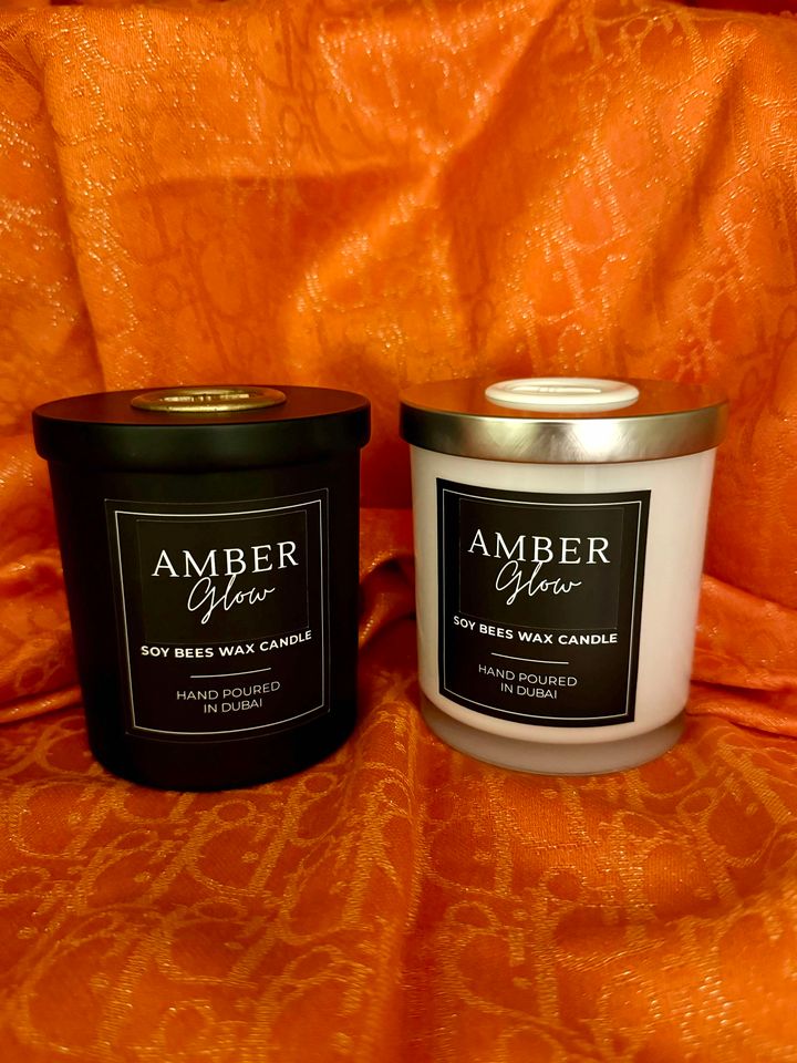 Amber Glow Candle