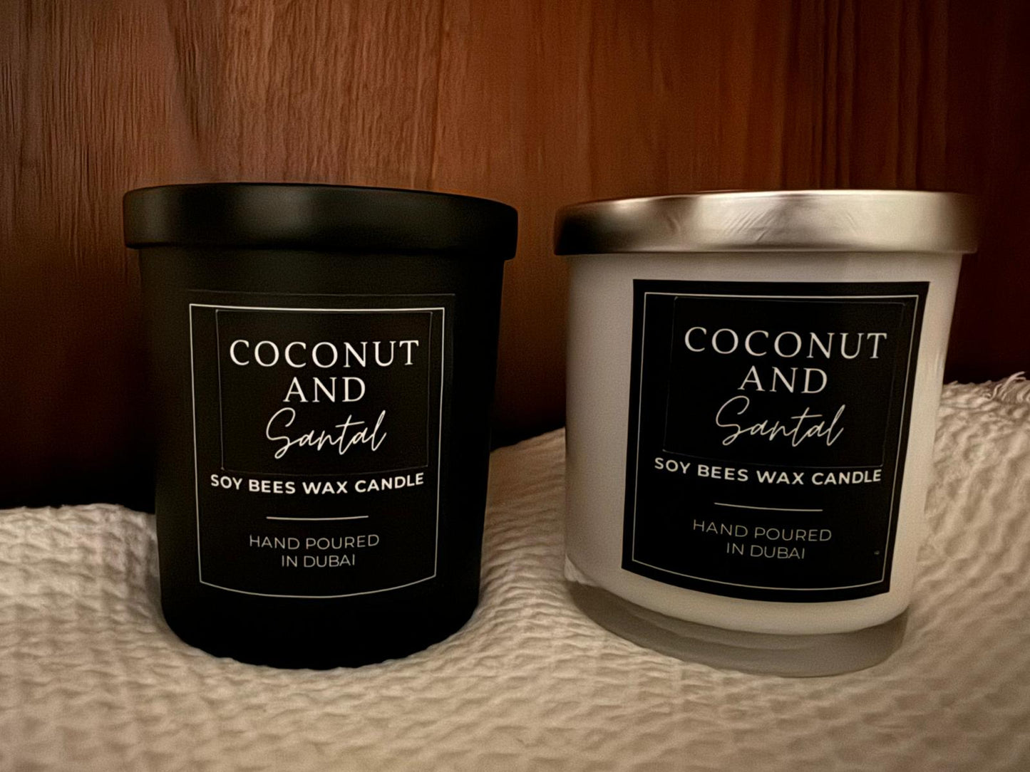 Coconut and Santal Candle