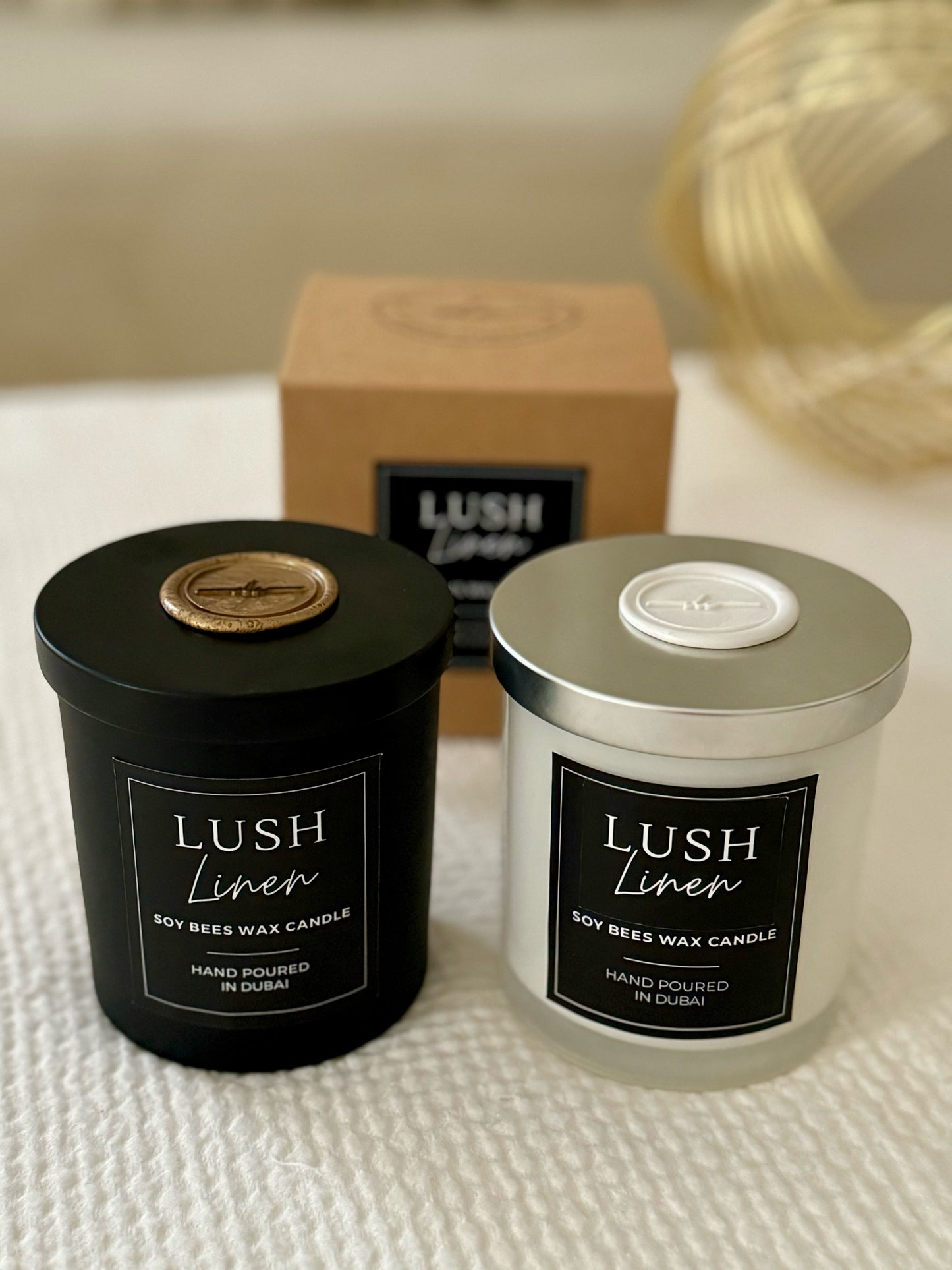 Lush Linen Candle