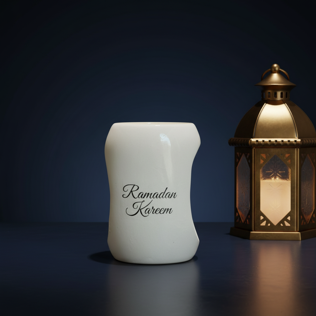 Ramadan burner on classy background