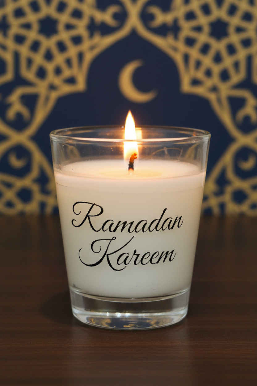 Ramadan Kareem Candle - Matched Version