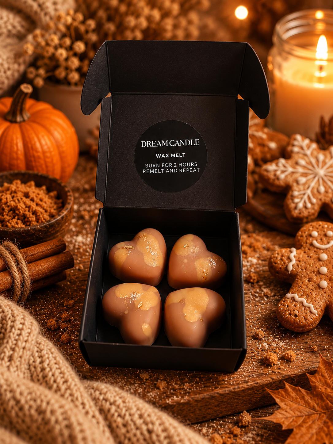 The Cosy Bakehouse - Wax Melt Hearts