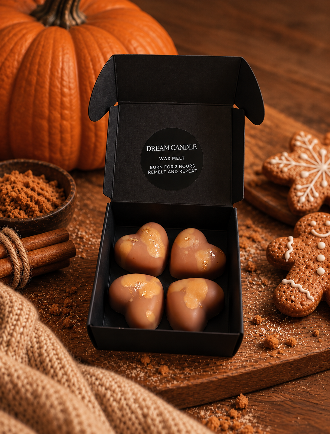 The Cosy Bakehouse - Wax Melt Hearts