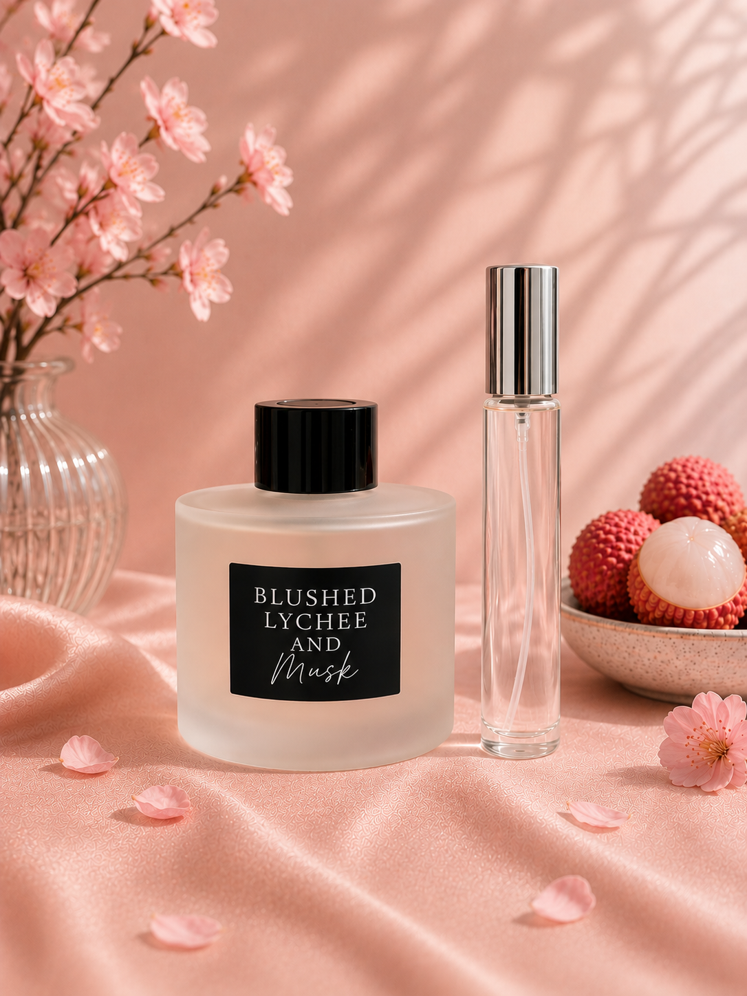 Blushed Lychee and Musk - Home Fragrance Mist