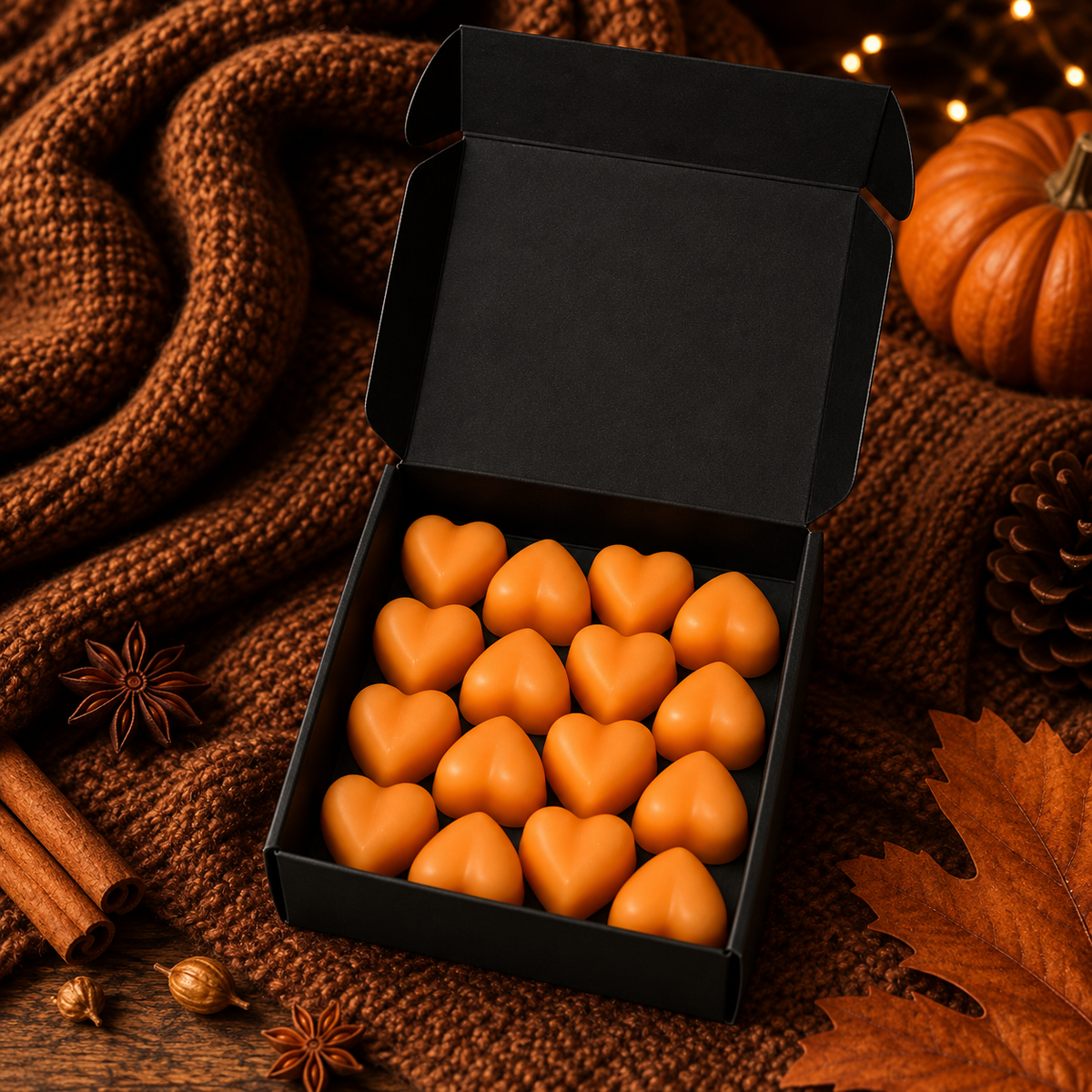 Pumpkin Spice Latte - Wax Melt Hearts