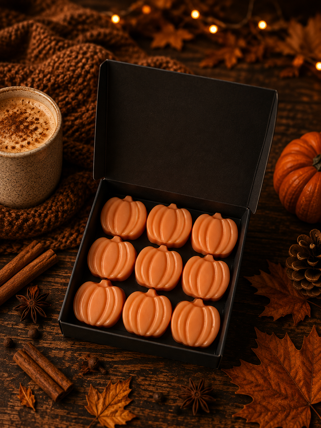 Pumpkins - Pumpkin Spice Latte Wax Melts