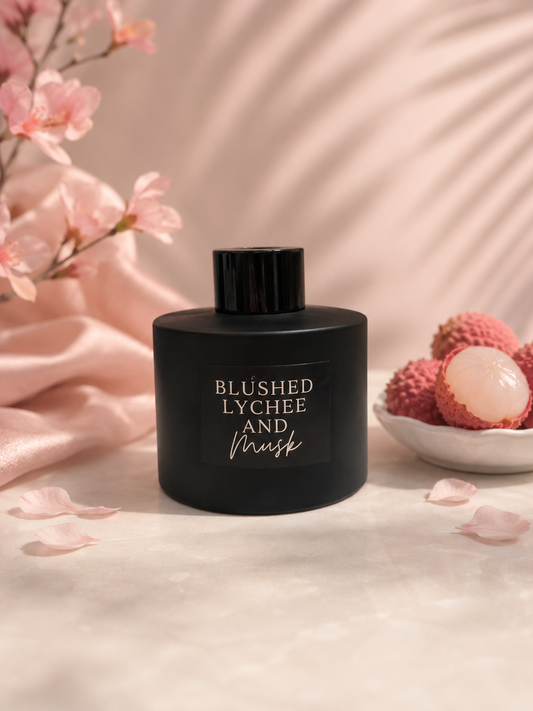 Blushed Lychee and Musk - Reed Diffuser