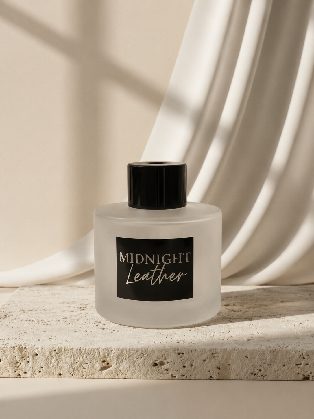Midnight Leather - Reed Diffuser