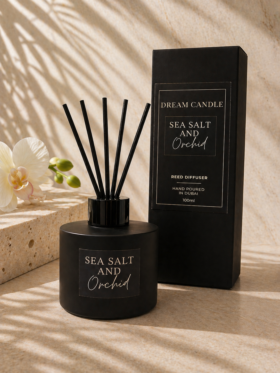 Sea Salt & Orchid - Reed Diffuser