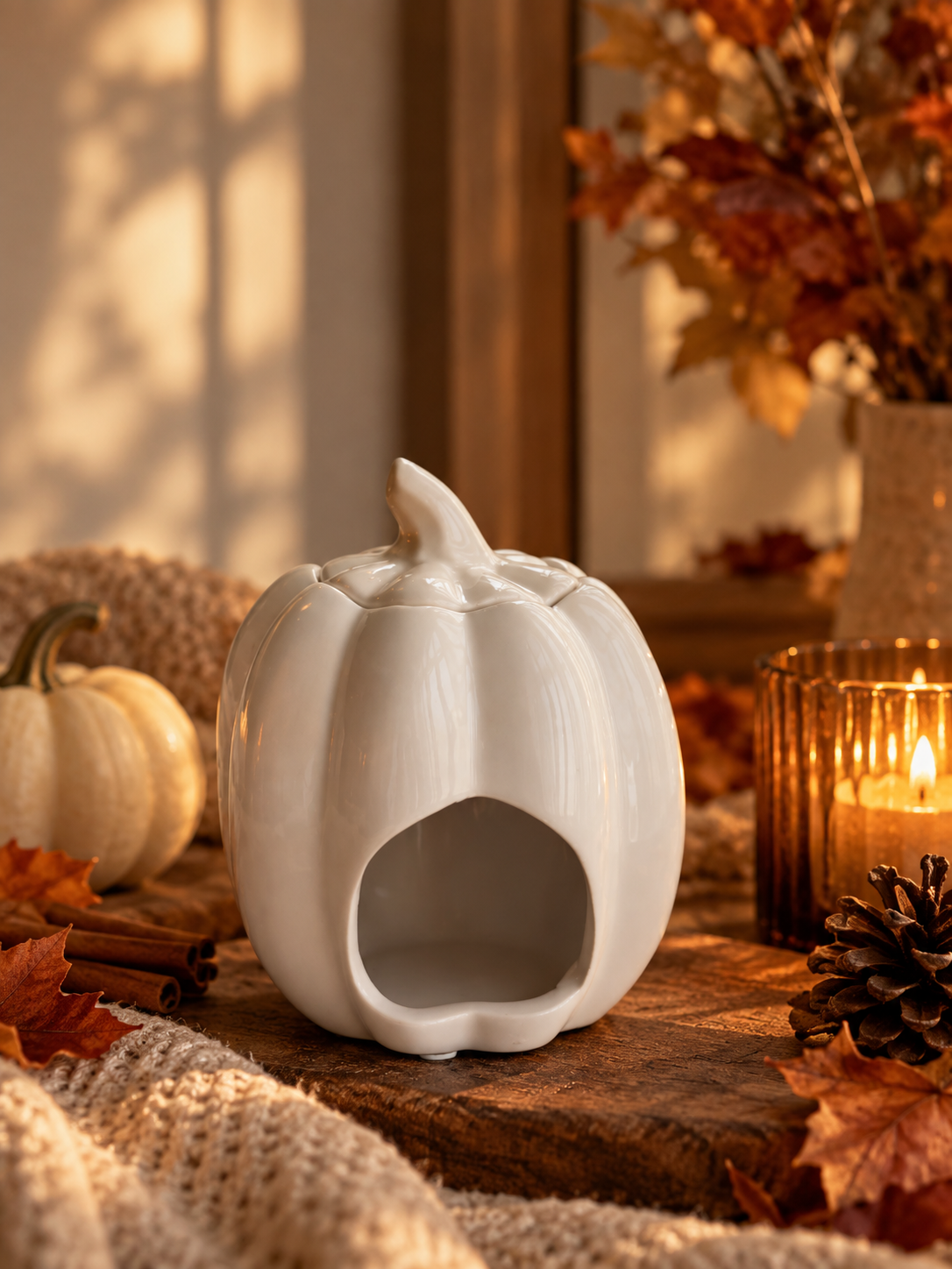 Pumpkin Shaped Wax Melt Burner