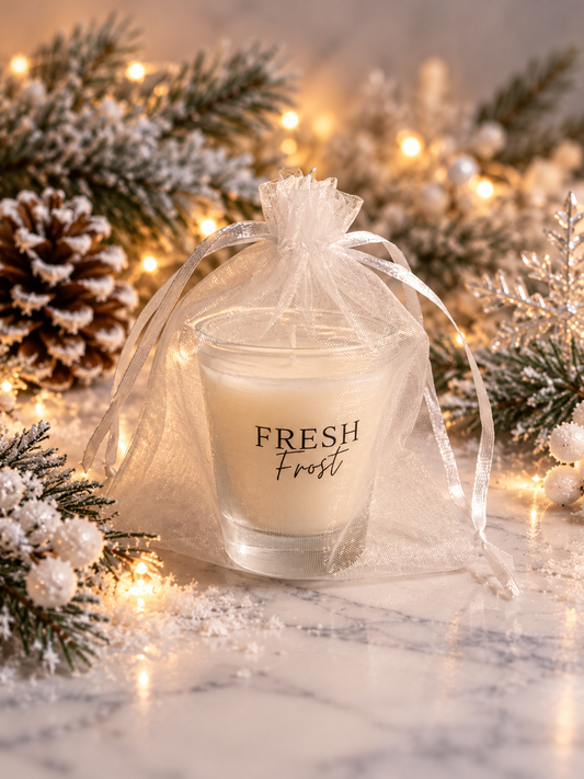 Fresh Frost - Mini Glass Candle