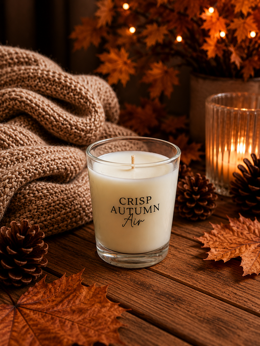 Crisp Autumn Air - Mini Glass Candle