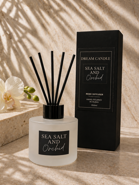 Sea Salt & Orchid - Reed Diffuser