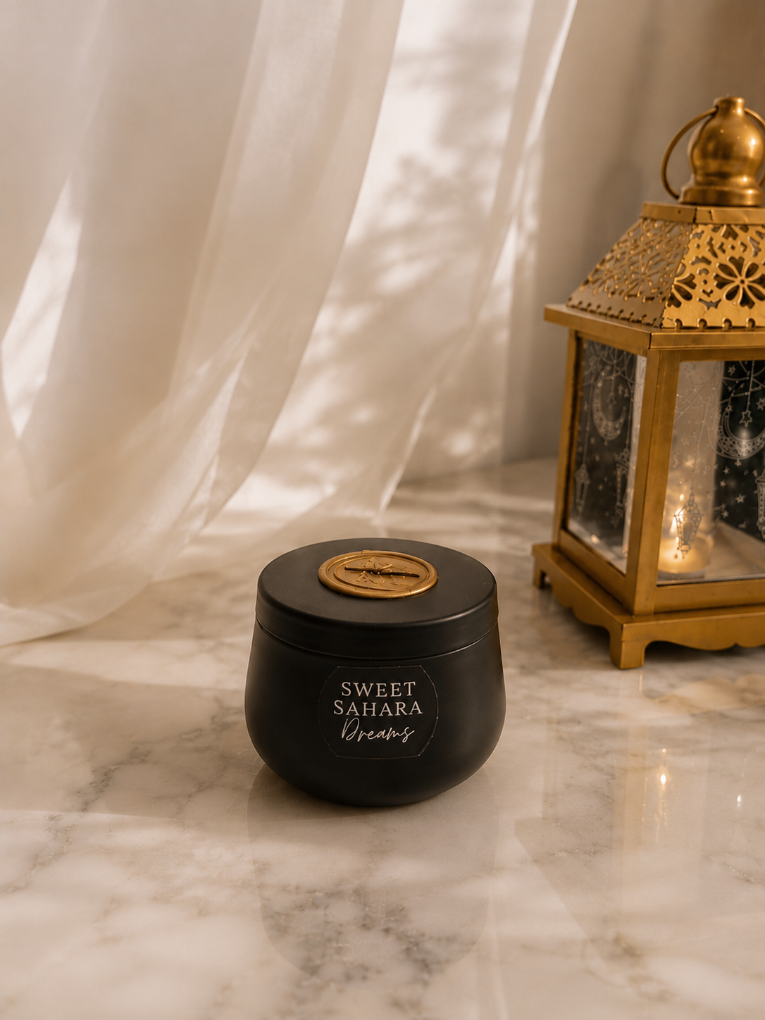 Sweet Sahara Dreams - 4oz Black TIn Candle