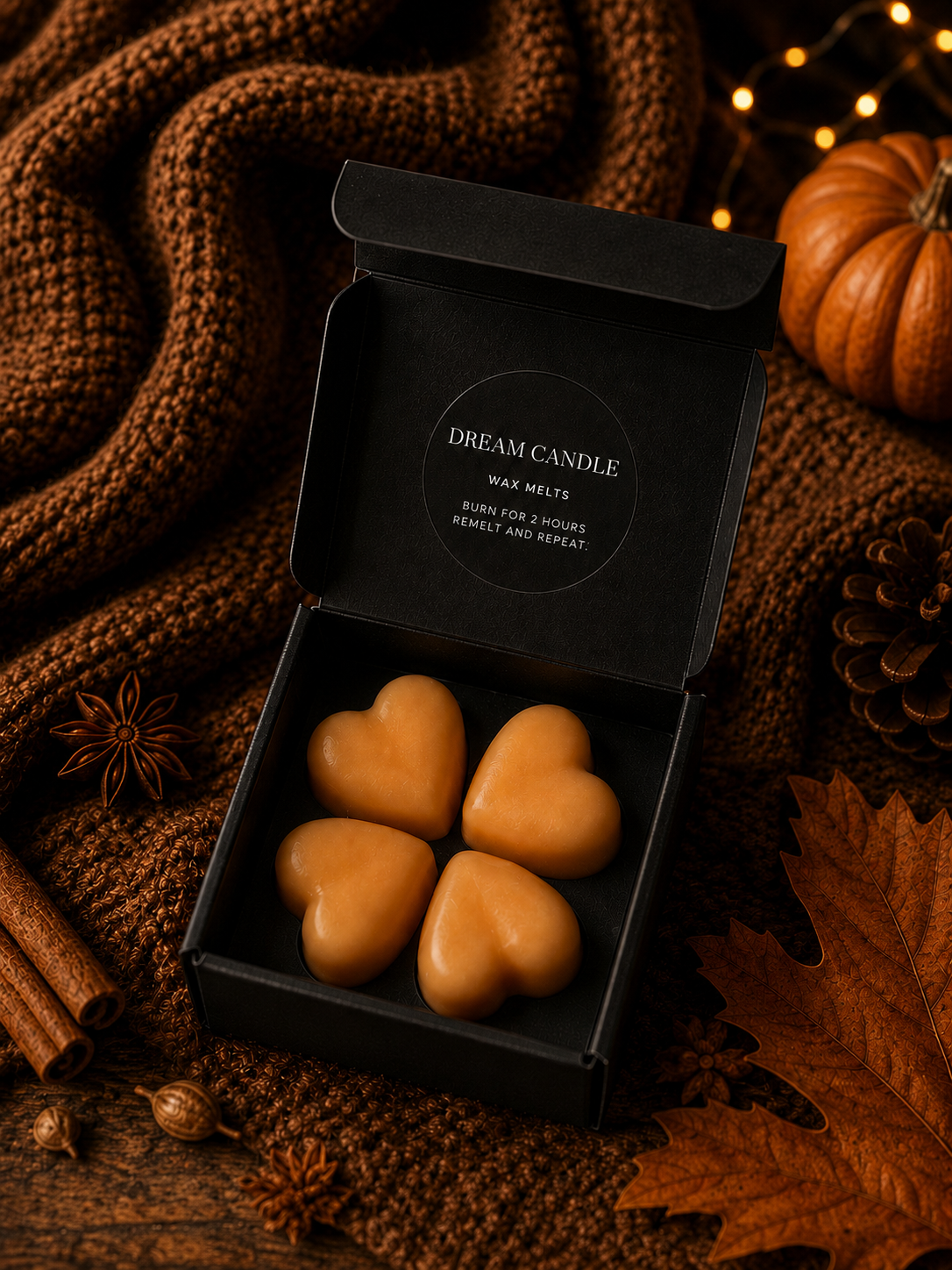 Pumpkin Spice Latte - Wax Melt Hearts