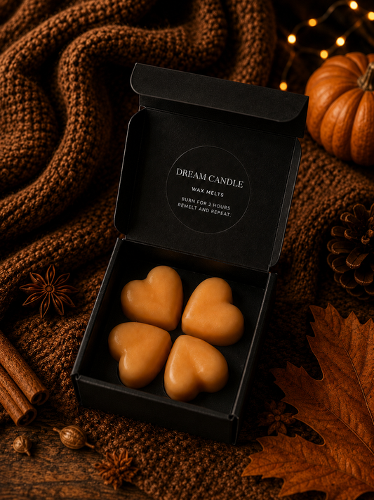 Pumpkin Spice Latte - Wax Melt Hearts